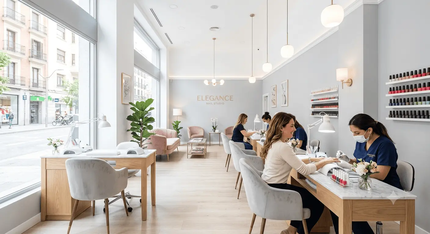 Ambiente relajante del salón